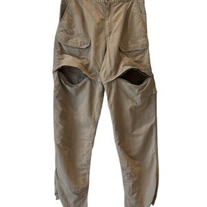 Royal Robbins Tan Cargo Pants Relaxed Fit
